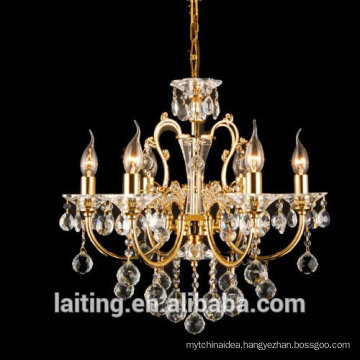 Vintage zinc alloy & glass bowl chandelier & pendant lighting